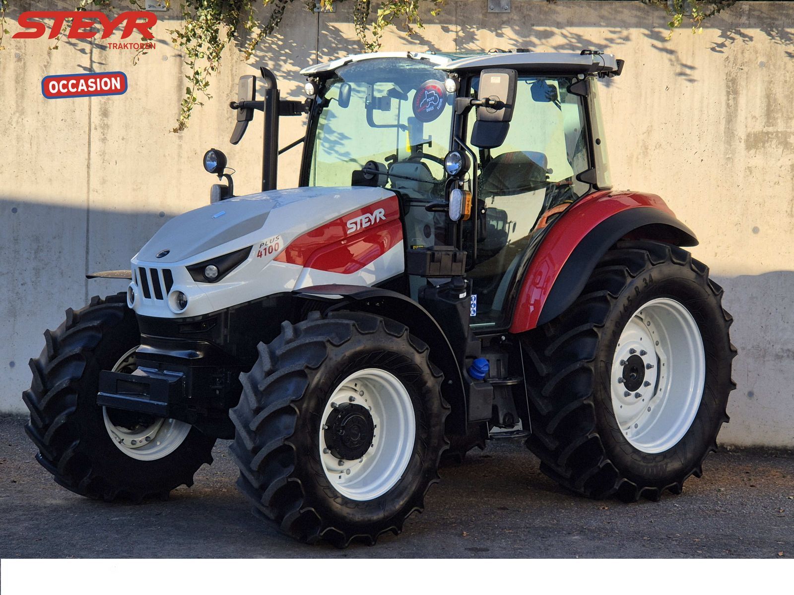 E-FARM: Steyr Kompakt 4100 - Traktor - id RGCKSHD - Rok výroby: 2024 - Hodiny motoru: 25,Výkon motoru (HP): 100,Rakousko