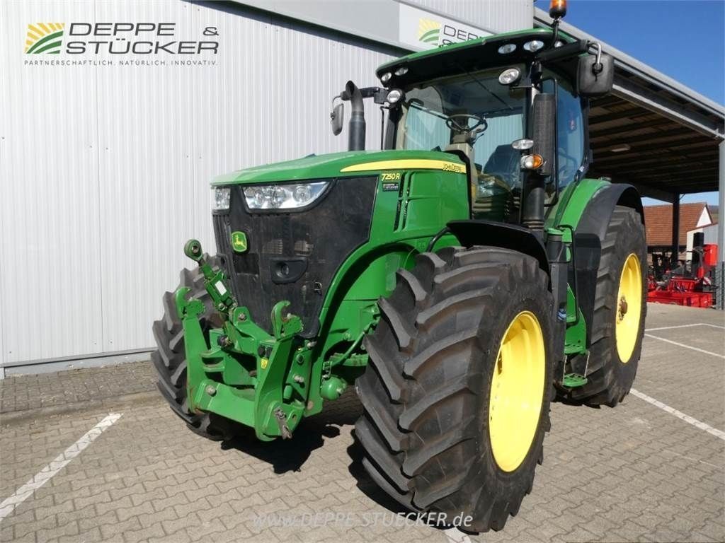 E-FARM: John Deere 7250 R - Tractor - id C41VUV1 - 95.500 € - Año: 2016 - Potencia del motor: 281,Alemania