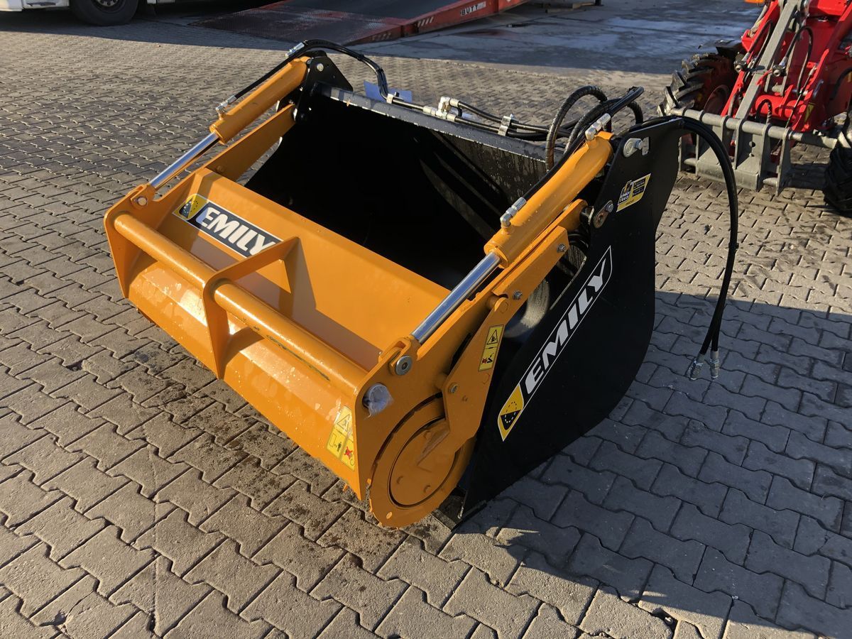 Emily frässchaufel mit mobiler fräse Manipulación del almacenamiento de grano