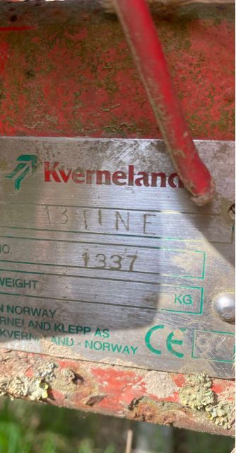Kverneland turbo 2 kts 13 tine Cultivator €3,500