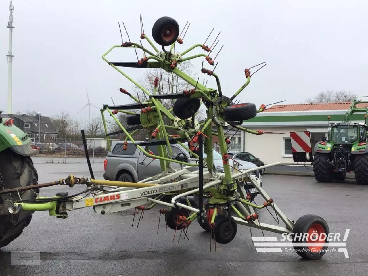 Claas Volto 800 T Karuzelowy przetrząsacz do siana 5385 €