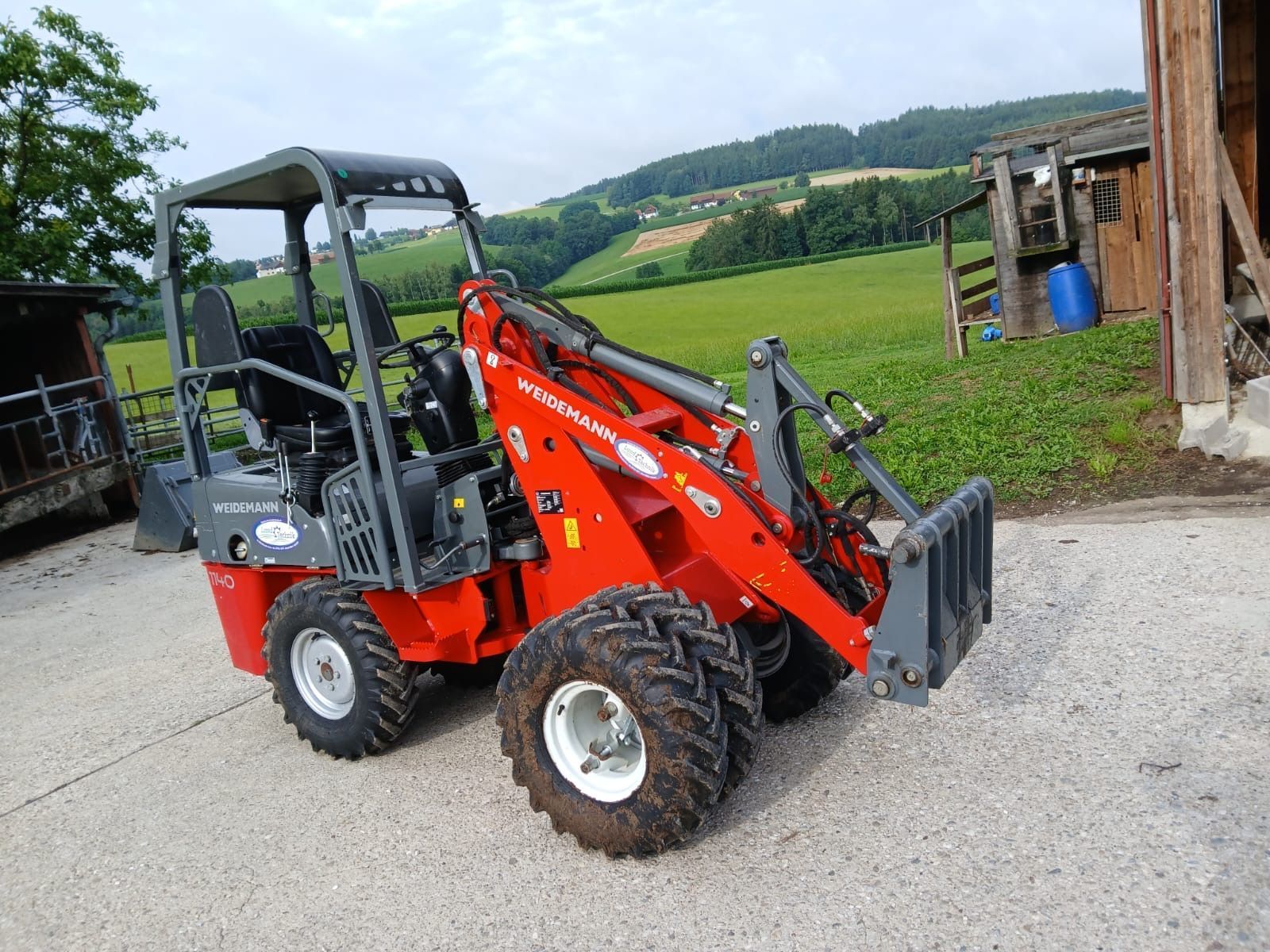 Weidemann 1140 Wheel loader €23,390