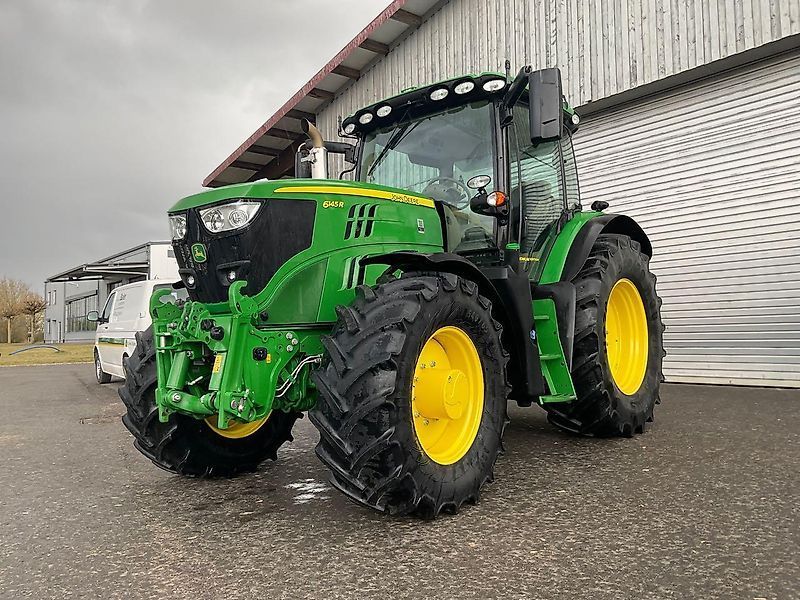 E-FARM: John Deere 6145 R - Traktor - id UCKUTFF - 105.000 € - Produktionsår: 2018 - Motortimer: 2.800,Motoreffekt (HP): 185,Tyskland
