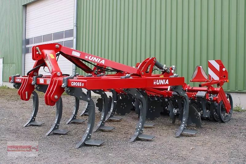 Unia cross ii dreibalkiger flügelschargrubber 3 m 920 kg auslösekraft u-profilwalze ø 600 mm Kultivátor 10 750 EUR