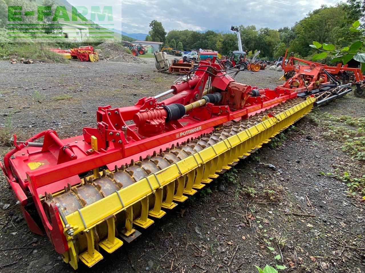 E-FARM: pöttinger lion 6000 - Power harrow - id PGTQ78Z - €19,000 - Year of construction: 2016 - France