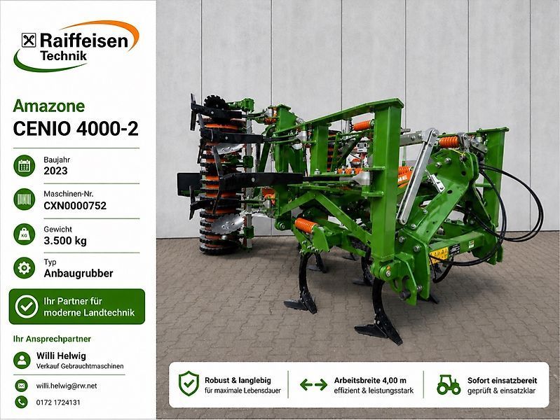 Amazone cenio 4000-2 Kultivátor 25 000 €