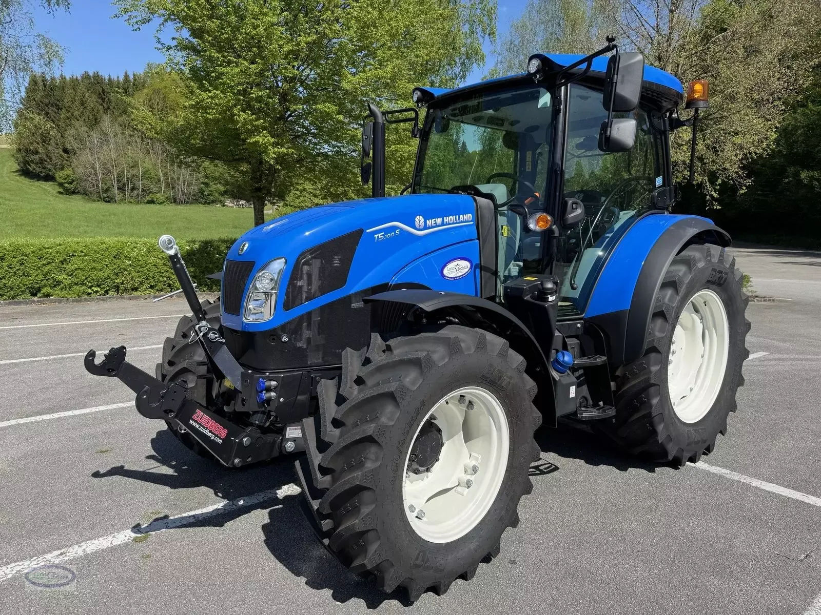 E-FARM: New Holland T5.100 - Tractor - id UVWYKEA - €49,992 - Year of construction: 2025 - Engine hours: 38,Engine power (HP): 100,Austria