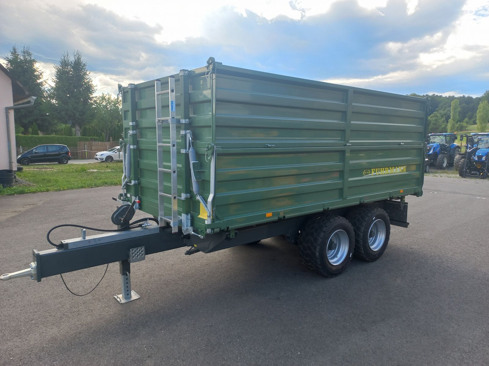 E-FARM: FUHRMANN ff 15000 - Dumper - id ZNGXQKQ - €20,750 - Year of construction: 2023 - Austria