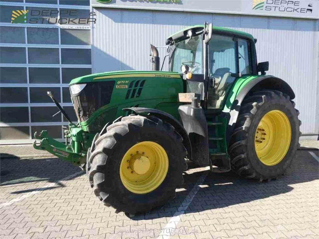 E-FARM: John Deere 6170 M - Tractor - id LQDVNXA - €61,800 - Year of construction: 2013 - Engine hours: 7,722,Engine power (HP): 170,Germany