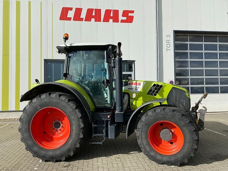 E-FARM: Claas Arion 650 HEXASHIFT CIS - Tractor - id 63FA3RZ - €59,500 - Year of construction: 2016 - Engine hours: 5,550,Engine power (HP): 184,Germany