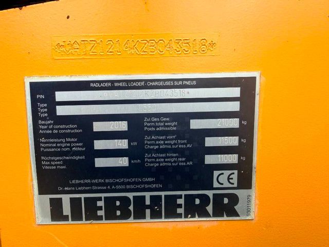 Liebherr L 550 XPower Ładowarka kołowa 59 900 €