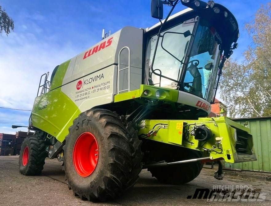E-FARM: Claas Tucano 580 - Kombajn zbożowy - id DRMBVCW - Rok produkcji: 2021 - Motogodziny: 1383,Moc silnika: 375,Litwa