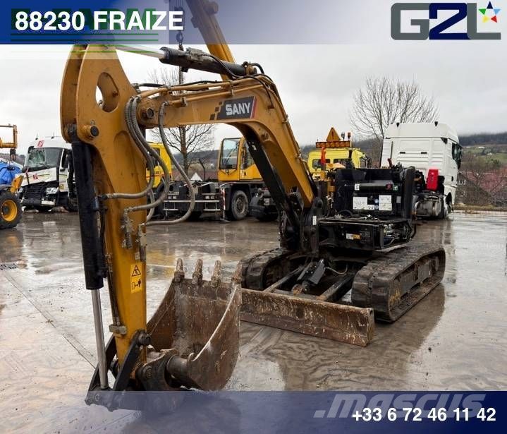 Sany sy 50 u *accidente*damaged*unfall* Mini kotrógép 28 000 EUR