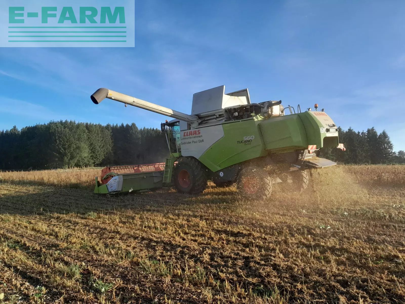 Claas Tucano 560 Kombajn 159 000 €