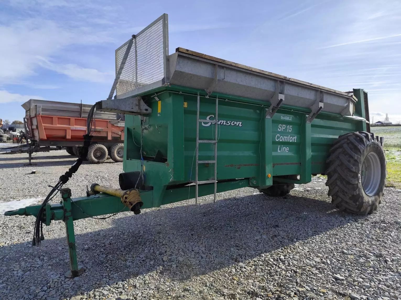 E-FARM: Samson sp15 - Manure and compost spreader - id X94WJ4V - €16,000 - Year of construction: 2010 - France