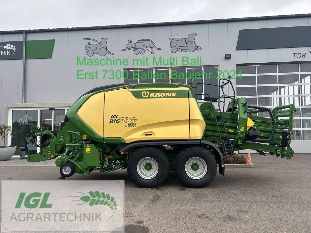 Krone BiG Pack 1270 VC Baler €168,000