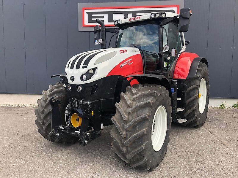 E-FARM: Steyr Absolut 6240 CVT - Traktor - id EEBZIXE - Baujahr: 2022 - Abgelesene Motorstunden: 840,Motorleistung (PS): 261,Deutschland