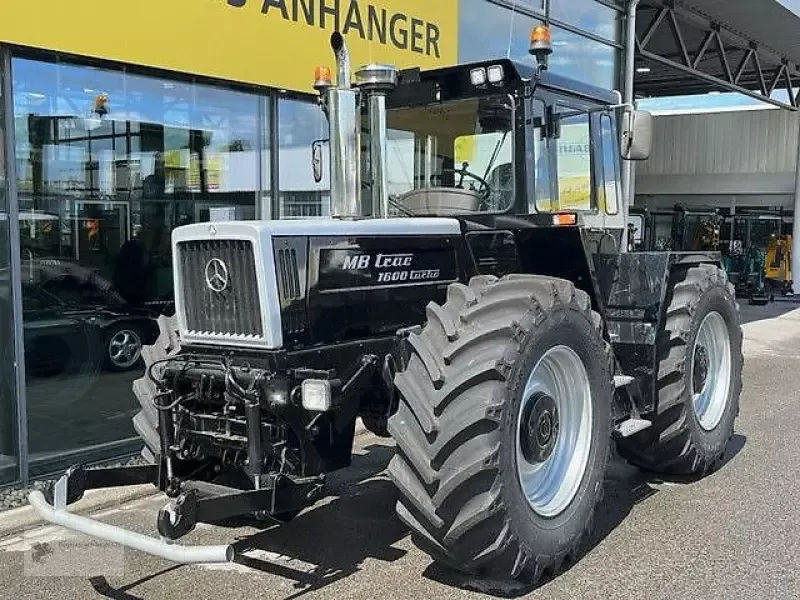 E-FARM: Mercedes-Benz mb-trac 1600turbo black edition oldtimer traktor - Traktor - id 3VYJGNZ - Baujahr: 1988 - Abgelesene Motorstunden: 5.795,Motorleistung (PS): 156,Deutschland