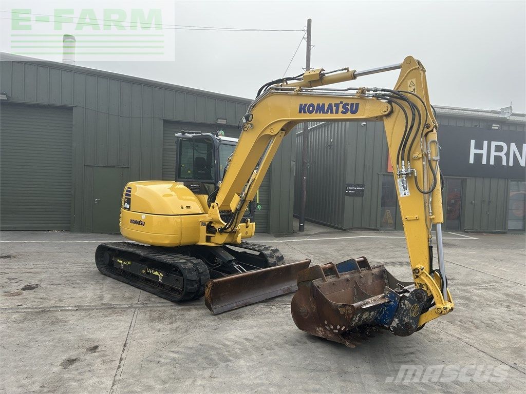 KOMATSU pc 80 mr-5 Mini kotrógép 55 095 EUR
