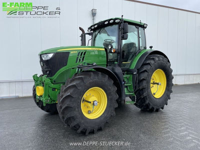 E-FARM: John Deere 6215 R - Tractor - id UAL7VPK - €128,500 - Year of construction: 2019 - Engine hours: 3,838,Engine power (HP): 215,Germany