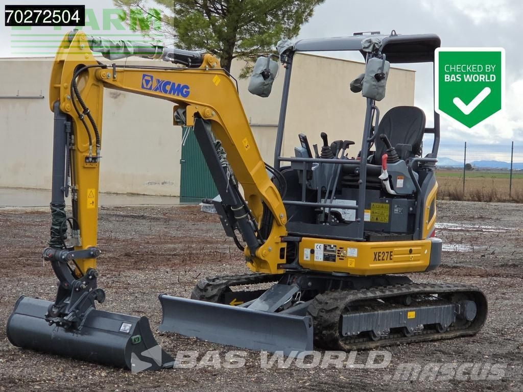 XCMG xe27 e garantía de fábrica - 3 cucharas - certific Mini-pelle 21 450 €