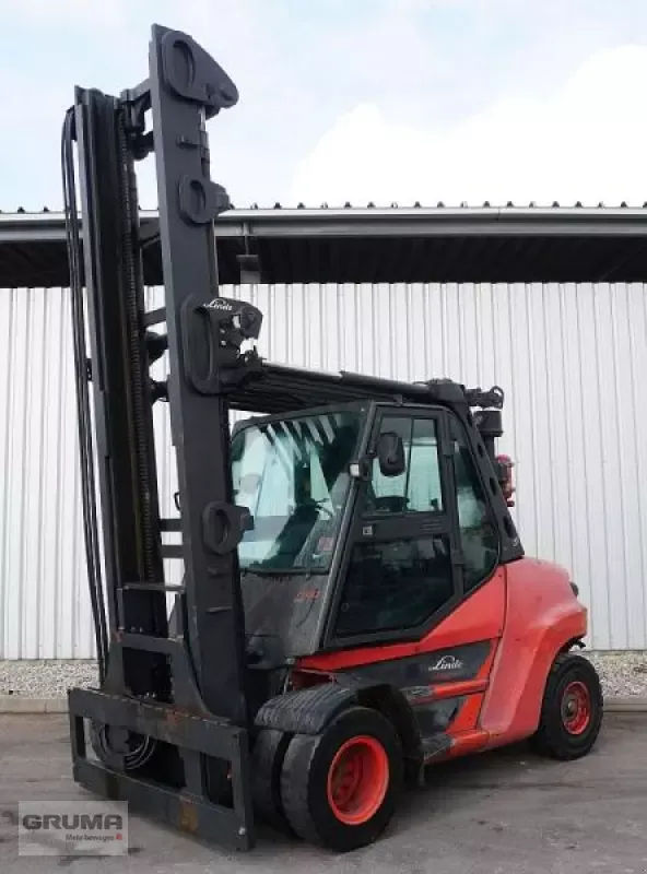 E-FARM: Linde h 80 d/900 evo 396-03 - Viljuškari - id B9HCQAQ - 44 500 € - Godina proizvodnje: 2018 - Radni sati motora: 11.825,Nemačka