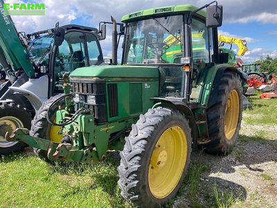 E-FARM: John Deere 6400 - Tractor - id EZMR7UT - €18,000 - Year of construction: 1996 - Engine hours: 9,999,Engine power (HP): 100,Germany