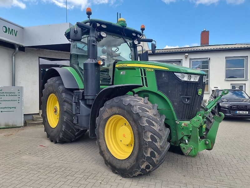 E-FARM: John Deere 7310 R - Trattore - id X9FJVDK - 112.600 € - Anno di costruzione: 2016 - Ore: 7.179,Potenza del motore: 310,Germania