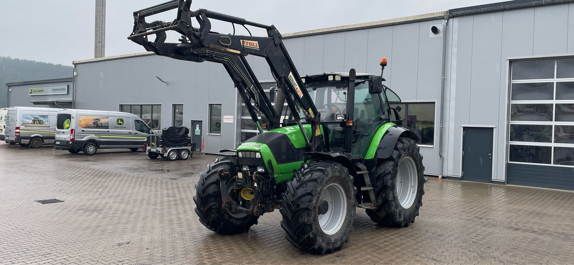 E-FARM: Deutz-Fahr Agrotron M620 - Tractor - id ZYMEASI - €29,900 - Year of construction: 2008 - Engine hours: 1,231,Engine power (HP): 163,Germany
