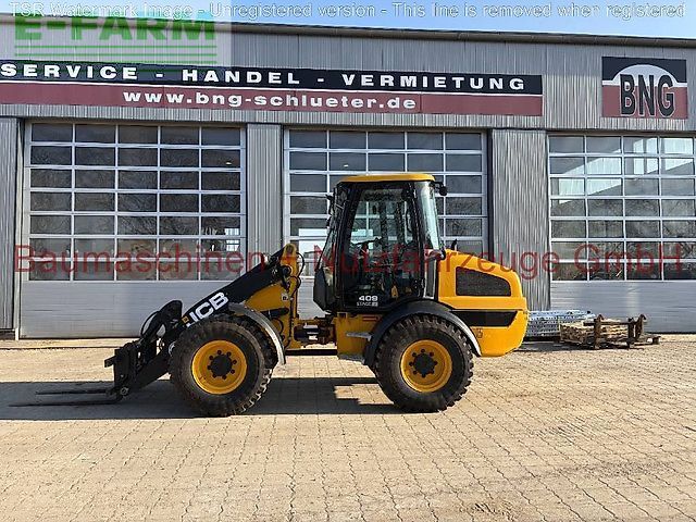 JCB 409 gebraucht 20 km/h lader baumaschine Chargeuse sur pneus 43 950 €
