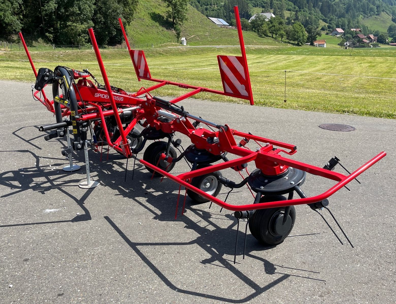 SIP spider 615/6 wender inkl. tastrad Karuzelowy przetrząsacz do siana 9917 €