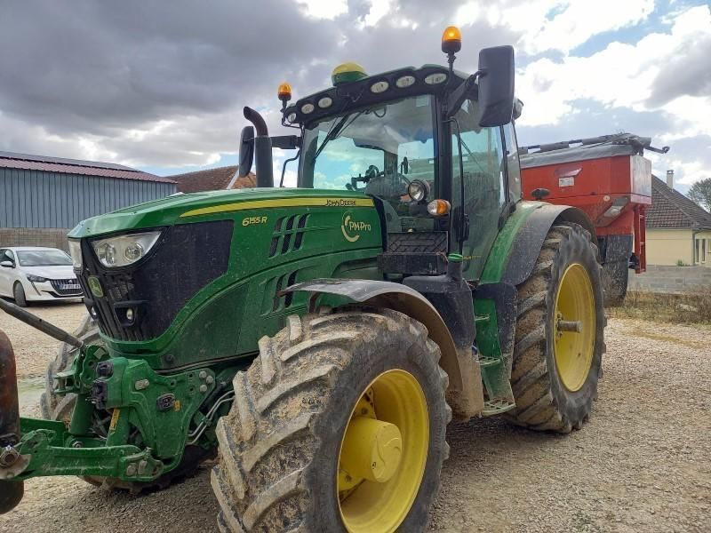 E-FARM: John Deere 6155 R - Tractor - id 9ECCIMS - 115.000 EUR - Anul: 2021 - Citeste ore: 2.100,Muterea motorului: 155,Franța