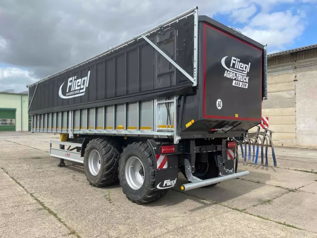 E-FARM: Fliegl abschiebe-sattelauflieger ass 298 agro-truck - Transporte de forraje - id FPEJQUD - 112.500 € - Año: 2025 - Alemania