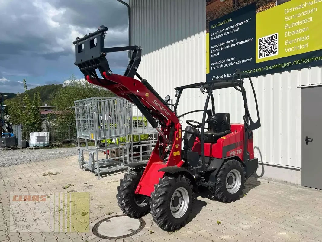 E-FARM: Schäffer 2630 - šarnyrinis krautuvas - id BHSWX7P - 31 000 € - Gamybos metai: 2024 - Variklio darbo valandos: 2,Variklio galia (AG): 25,Vokietija