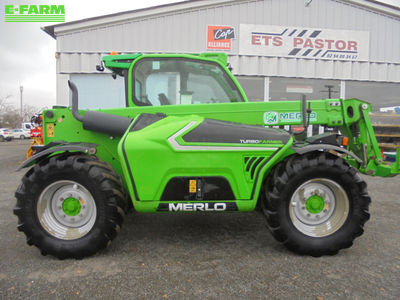 E-FARM: Merlo 38-7cs - Telehandler - id JQ9ZSMU - €49,800 - Year of construction: 2016 - Engine hours: 4,440,Engine power (HP): 121,France