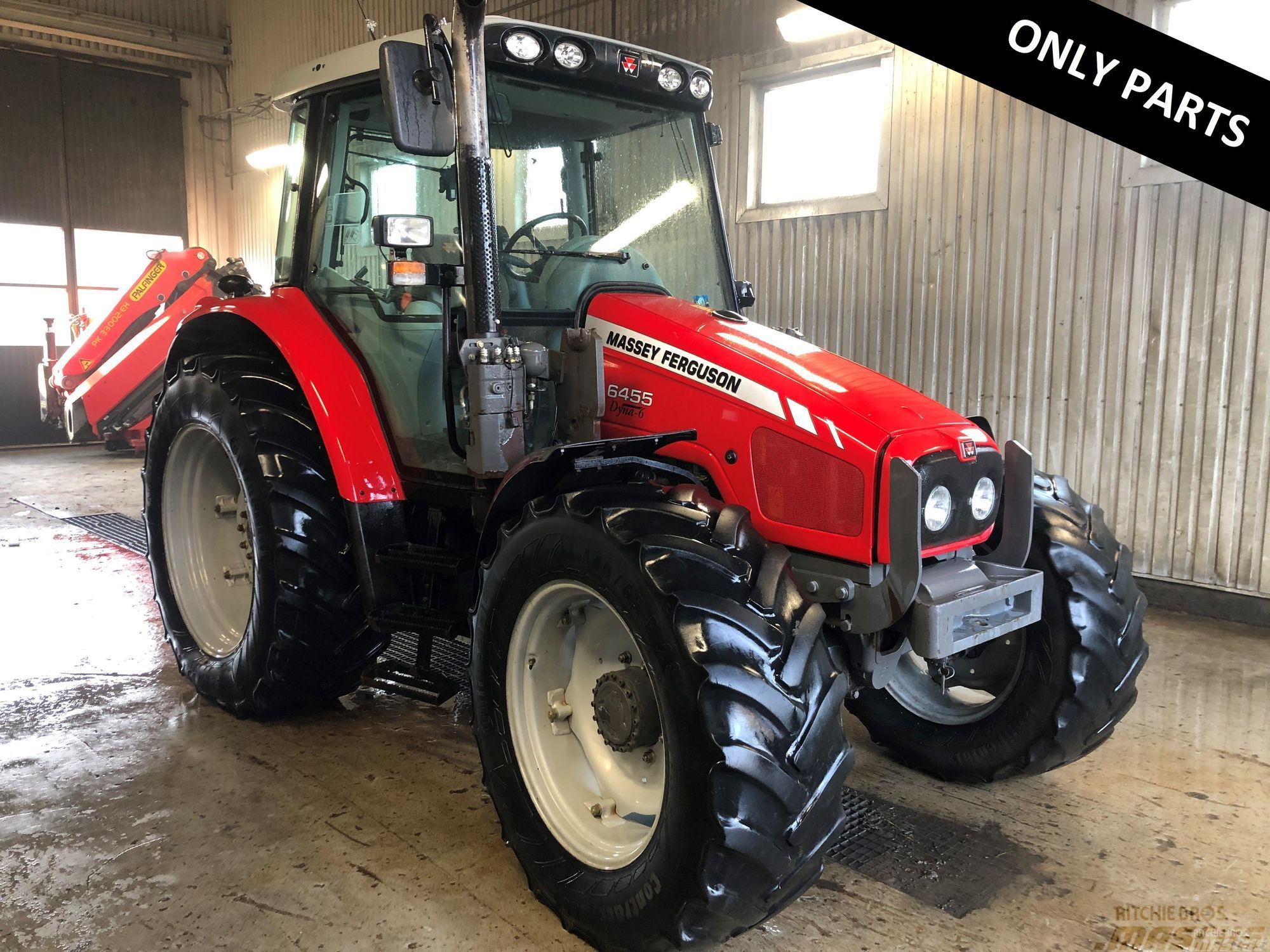 E-FARM: Massey Ferguson 6455 - Traktor - id U6J3ZZE - Moc silnika: 105 - Szwecja