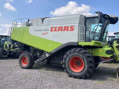 E-FARM: Claas Lexion 570 Montana - Cosechadora - id Q1Z3FGZ - Año: 2006 - Horas: 2731,Potencia del motor: 395,Alemania