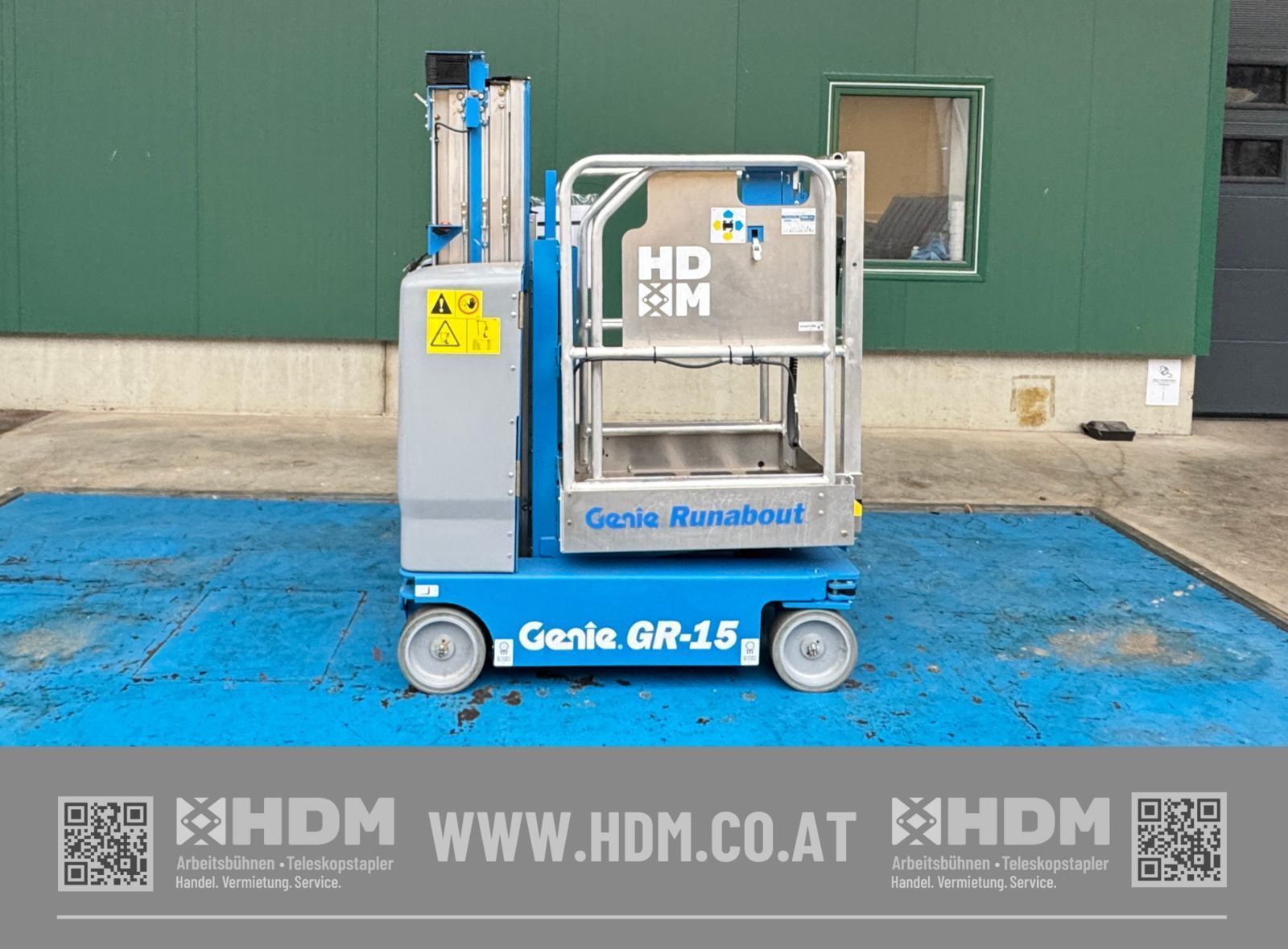 E-FARM: Genie gr-15 runabout - Самоходна платформа - id XR3KTQE - 12 750 € - Австрия