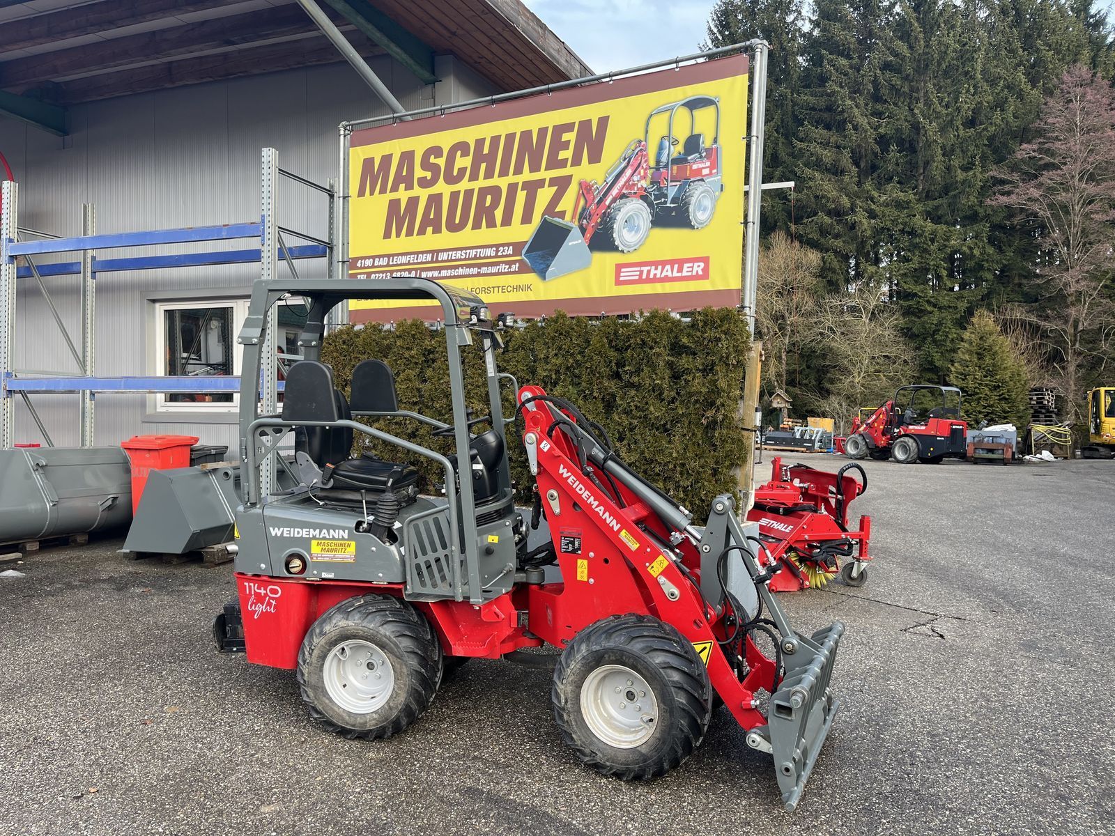 Weidemann 1140 Wheel loader €25,500
