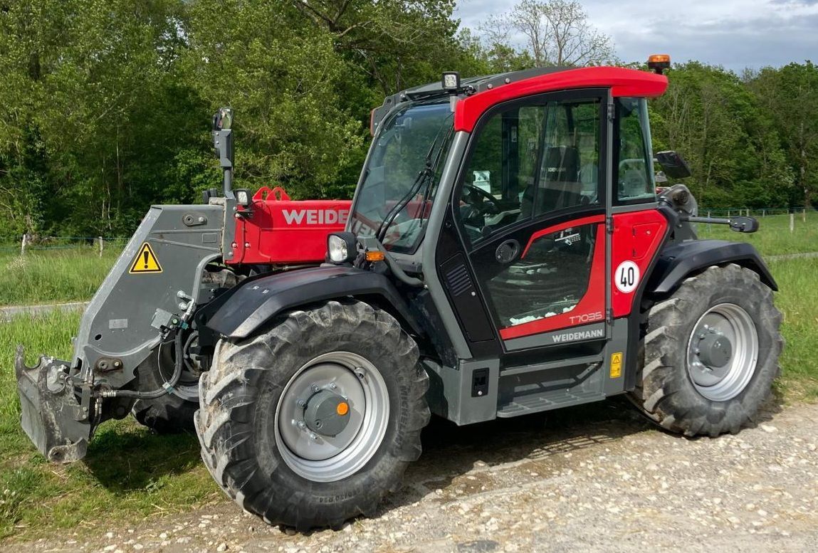 E-FARM: Weidemann t7035 - Teleskopický nakladač - id SSPP99Y - 82 000 € - Rok výroby: 2022 - Hodiny motoru: 1 300,Výkon motoru (HP): 136,Francie