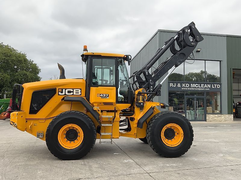 E-FARM: JCB 437 wheeled loading shovel (st23075) - Radlader - id VD4V2HY - 44.305 € - Baujahr: 2020 - Abgelesene Motorstunden: 18.870,Vereinigtes Königreich