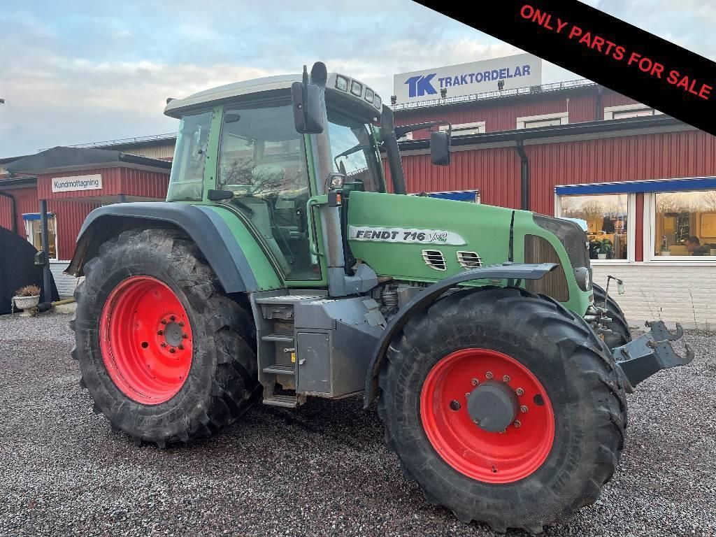 E-FARM: Fendt 716 Vario - Traktor - id CIX7GGZ - Moč motorja (HP): 148 - Švedska