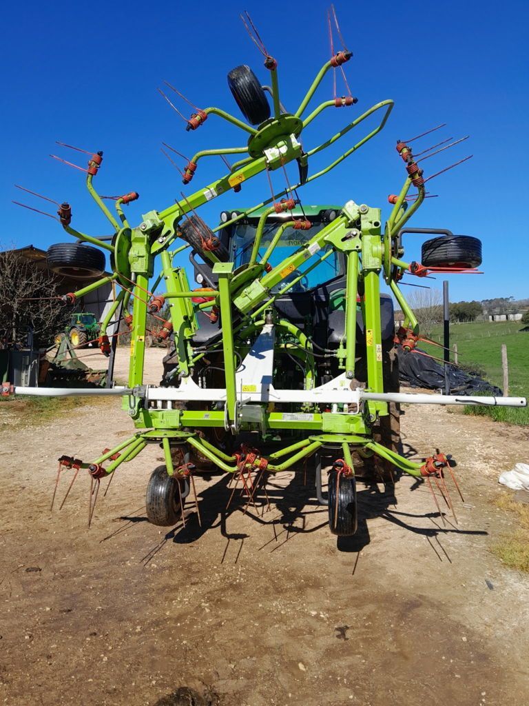 Claas Volto 800 Karuzelowy przetrząsacz do siana 6500 €