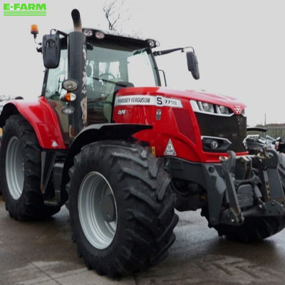 E-FARM: Massey Ferguson 7718 Efficient - Tractor - id 2DN8VQB - €72,016 - Year of construction: 2019 - Engine hours: 5,900,Engine power (HP): 180,United Kingdom