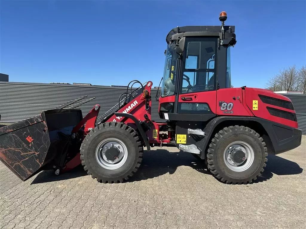E-FARM: Yanmar v80 demo maskine - Chargeuse sur pneus - id RFAXP1N - Année: 2025 - Lecture du nombre d'heure: 50,Puissance du moteur (chevaux): 62,Danemark