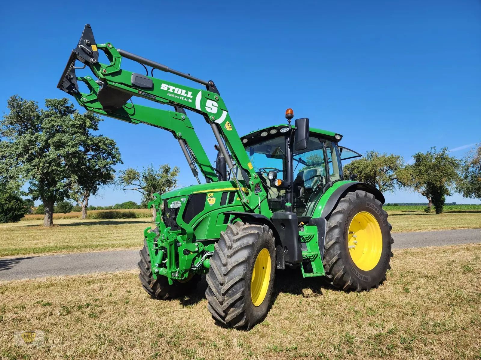E-FARM: John Deere 6R 150 - Трактор - id RKMZKGS - 131 800 € - Год выпуска: 2023 - Отработанные часы: 228,Мощьность двигателя: 150,Германия