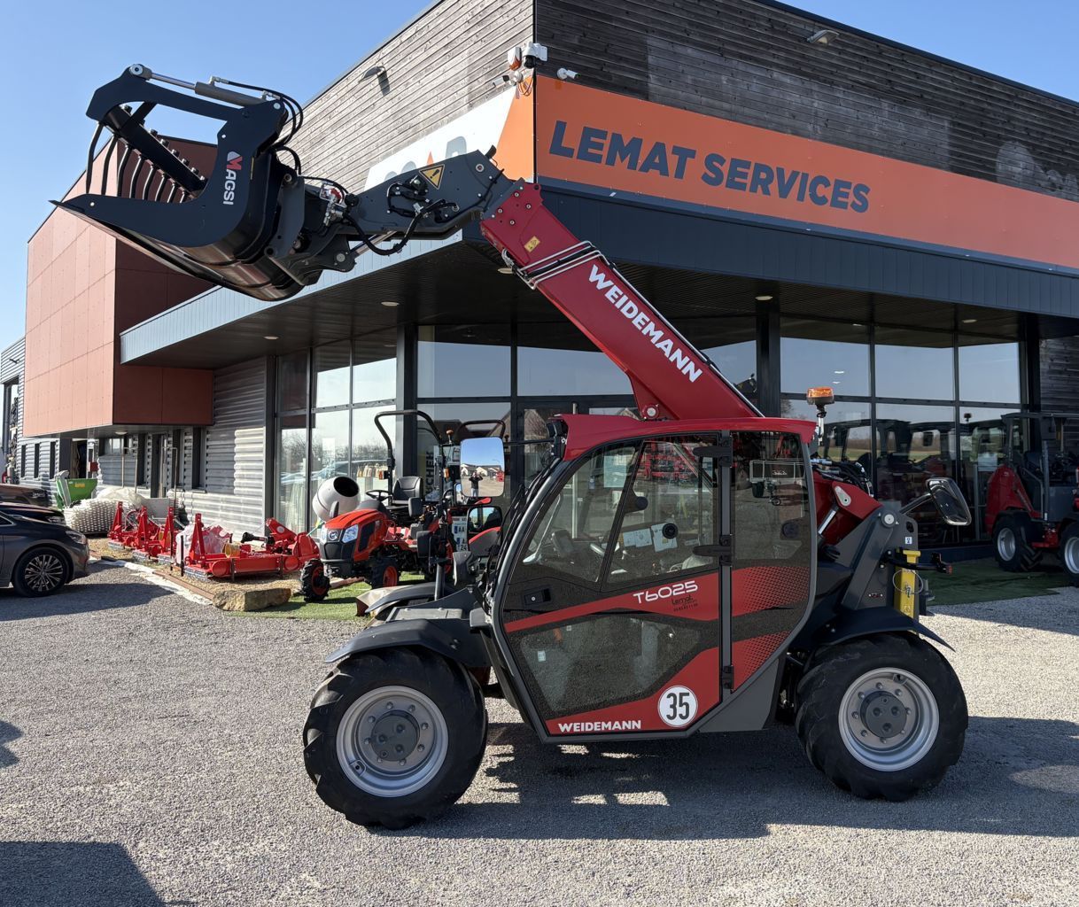 Weidemann t6025 Teleskoplader