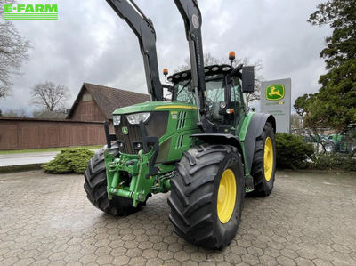 E-FARM: John Deere 6215 R - Tractor - id Q3ESFG8 - €96,000 - Year of construction: 2016 - Engine hours: 6,715,Engine power (HP): 215,Germany