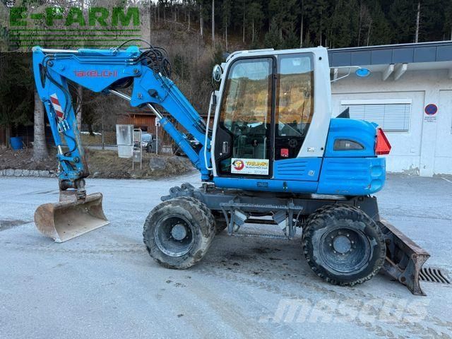 Takeuchi tb295w Excavadora de ruedas 38.900 €