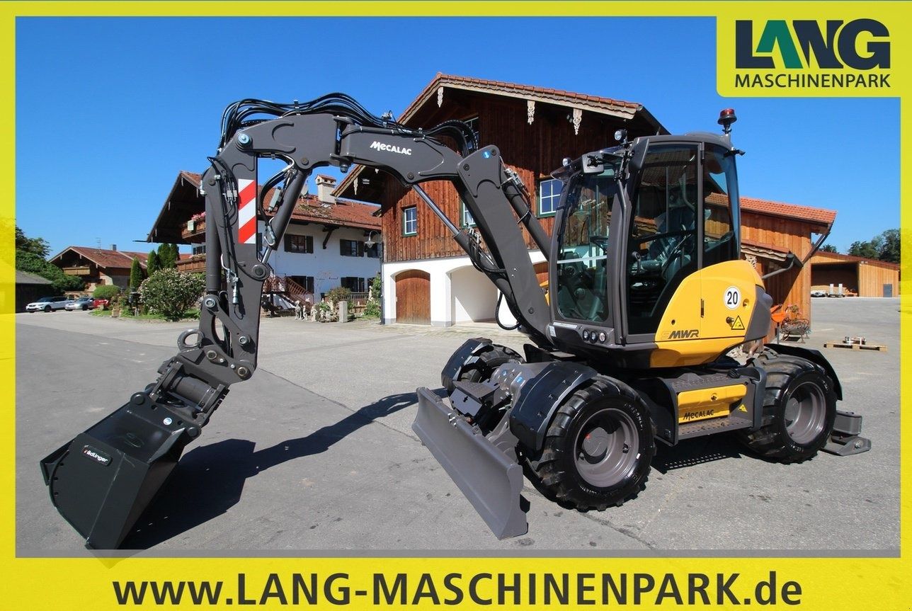 Mecalac 9 mwr inkl. powertilt & löffelset Bagr